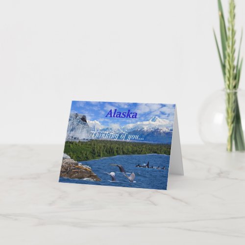 Alaska Thinking Of You Card