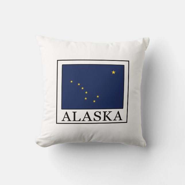 Alaska Throw Pillow (Front)