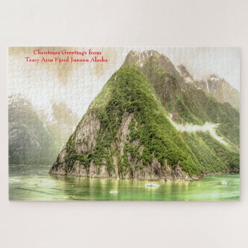 Alaska Tracy Arm Fjord Juneau Jigsaw Puzzle