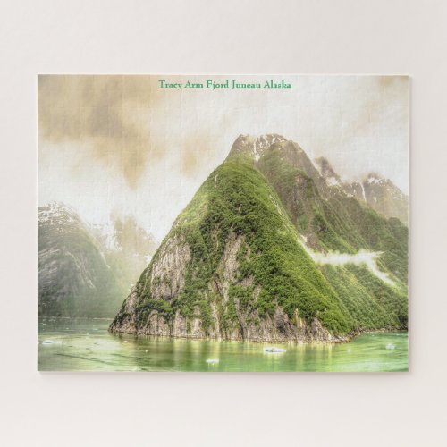 Alaska Tracy Arm Fjord Juneau Jigsaw Puzzle