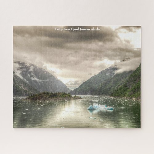 Alaska Tracy Arm Fjord Juneau Jigsaw Puzzle