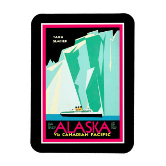 Alaska Travel Magnet