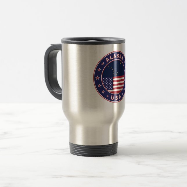 Alaska Travel Mug (Front Left)