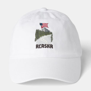 Alaska Travel Poster Hat
