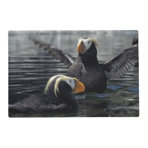 Alaska Tufted puffins Placemat