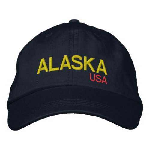 Alaska USA Adjustable Hat