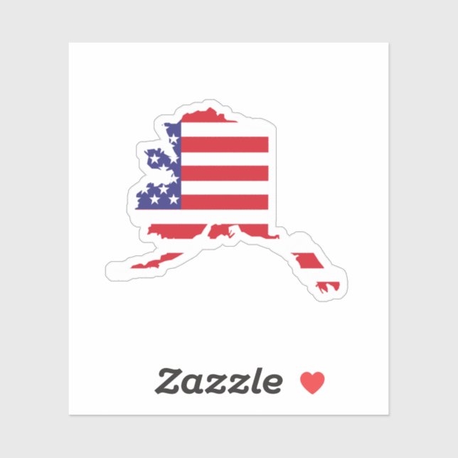 Alaska, USA Sticker (Sheet)