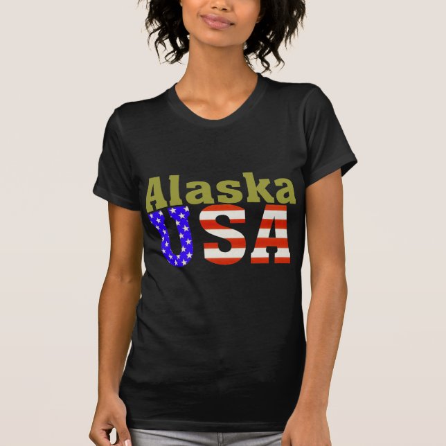 Alaska USA! T-Shirt (Front)