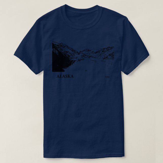 Alaska USA TShirt 6 (Design Front)