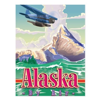 Vintage Alaska Travel Postcards | Zazzle