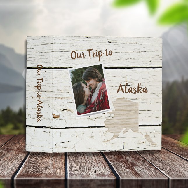 Alaska Vacation Scrapbook Photo Album 2" 3 Ring Binder (Creator Uploaded)