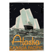 Alaska Vintage Travel poster (Front)