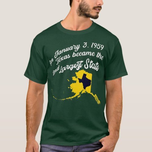 Alaska vs Texas  Funny Alaska  T_Shirt