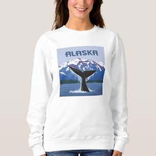 Alaska Whale Tale Sweatshirt