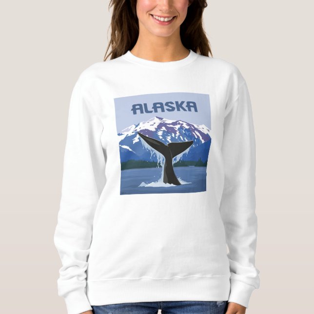 Alaska | Whale Tale Sweatshirt (Front)