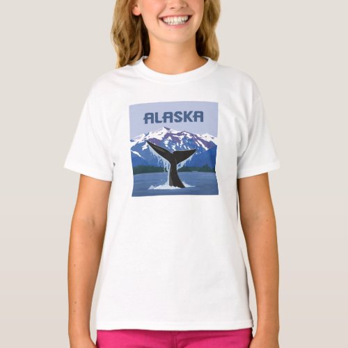 Alaska  Whale Tale T_Shirt