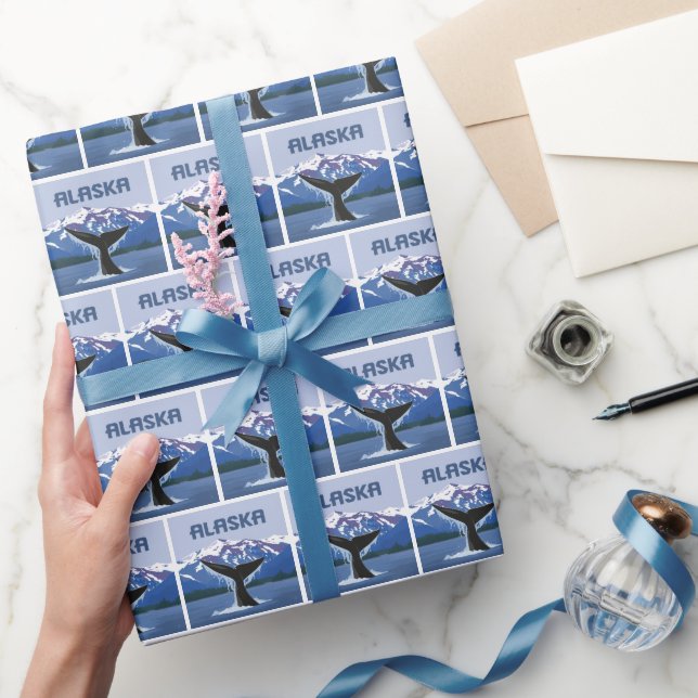 Alaska | Whale Tale Wrapping Paper (Gifting)