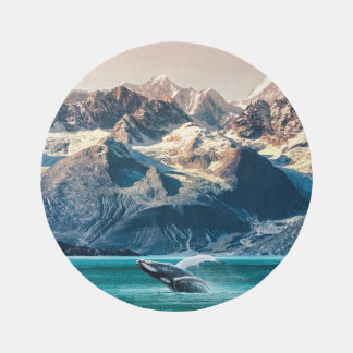 Alaska whale watching: boat excursion. rug