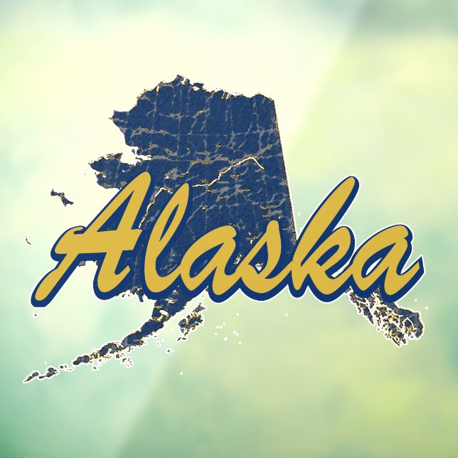Alaska Window Cling (Sheet 3)
