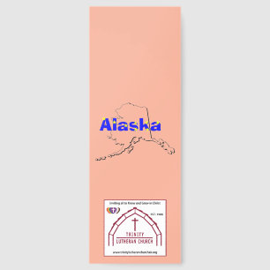 Alaska with Stars Bookmark