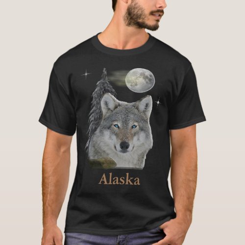 Alaska wolf T_Shirt