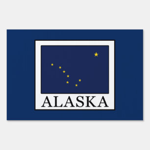 Alaska Yard Sign