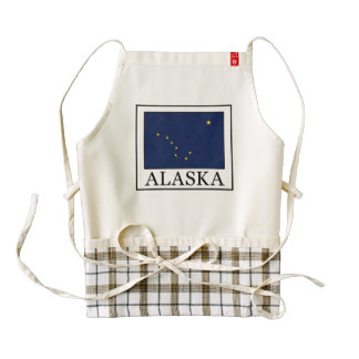 Alaska Zazzle HEART Apron