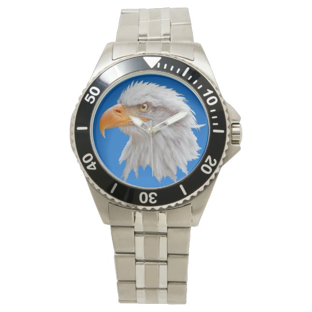 Alaskan Bald Eagle Watch (Blue) (Front)