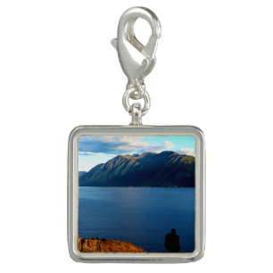 Alaskan Bay Sunset Charm