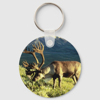 Alaskan Caribou Keychain