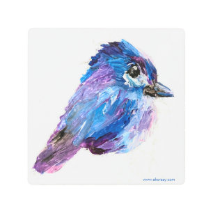 Alaskan Chick metal wall art