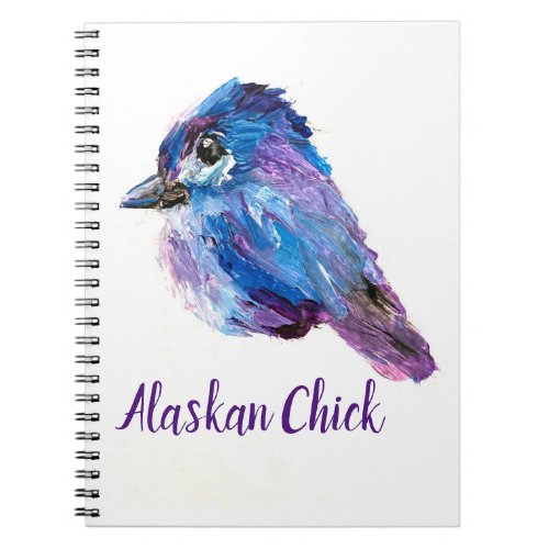 Alaskan Chick Spiral Notebook