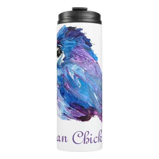 Alaskan Chick thermal tumbler (Front)