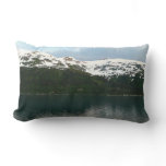 Alaskan Coast at Dusk Lumbar Pillow