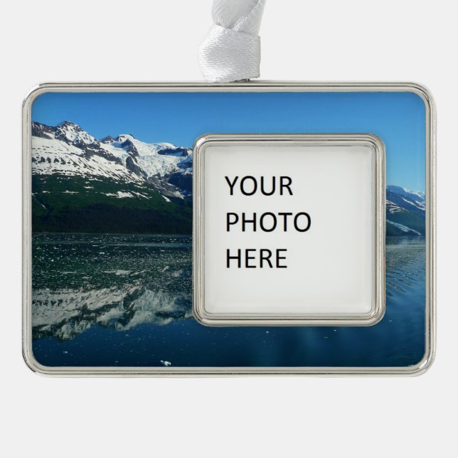Alaskan Coastline Beautiful Nature Photography Christmas Ornament (Front)