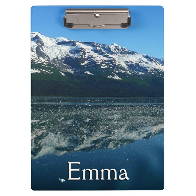 Alaskan Coastline Beautiful Nature Photography Clipboard (Front)
