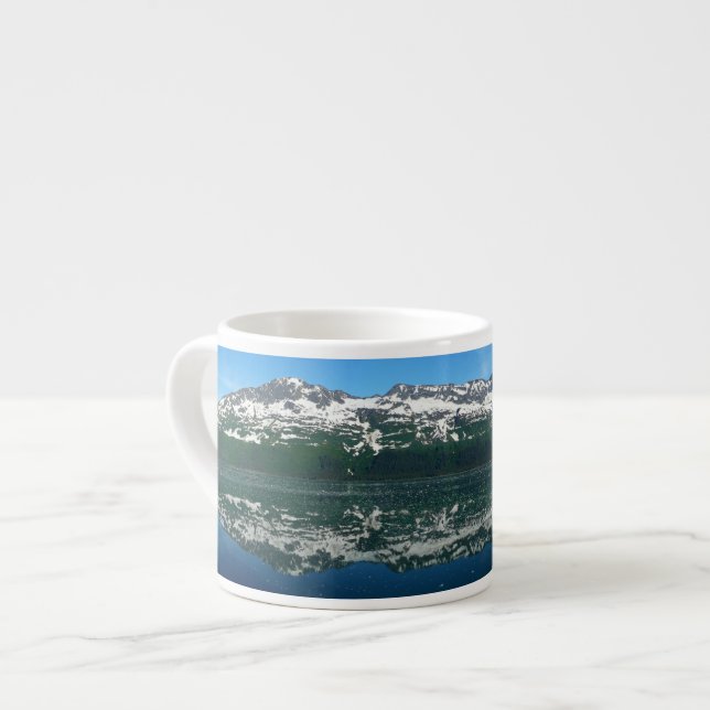 Alaskan Coastline Beautiful Nature Photography Espresso Cup (Front Left)