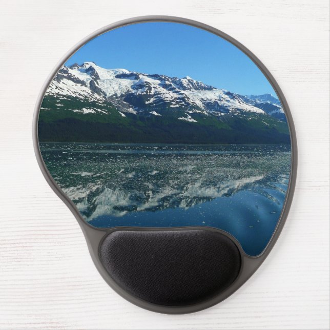 Alaskan Coastline Beautiful Nature Photography Gel Mouse Pad (Front)