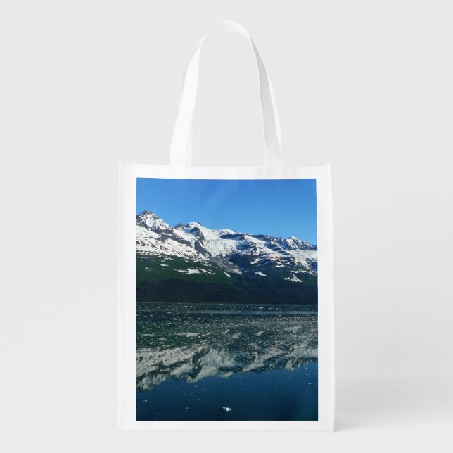 Alaskan Coastline Beautiful Nature Photography Grocery Bag (Front)