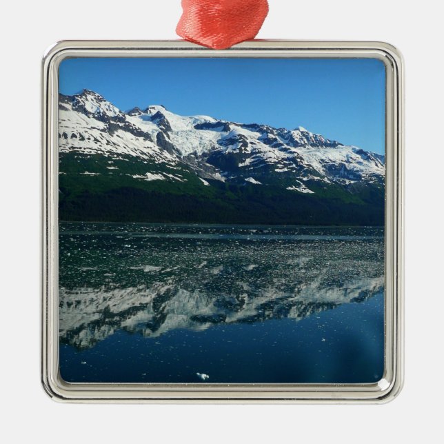 Alaskan Coastline Beautiful Nature Photography Metal Ornament (Front)