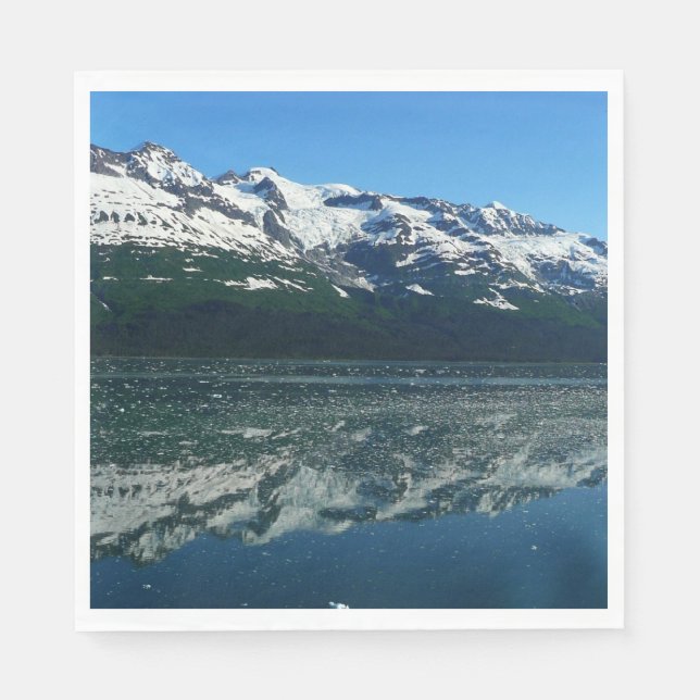 Alaskan Coastline Beautiful Nature Photography Napkins (Front)