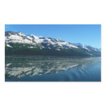 Alaskan Coastline Beautiful Nature Photography Rectangular Sticker