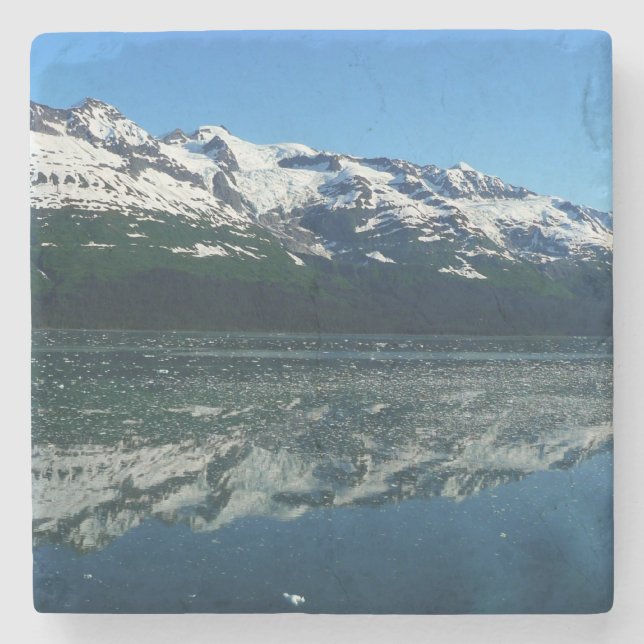 Alaskan Coastline Beautiful Nature Photography Stone Coaster (Front)