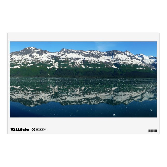 Alaskan Coastline Beautiful Nature Photography Wall Sticker (Front)