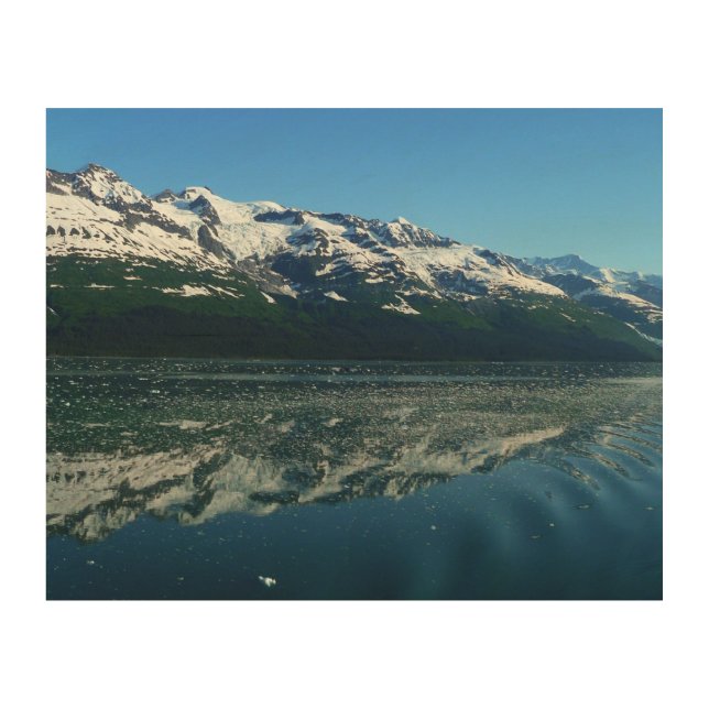 Alaskan Coastline Beautiful Nature Photography Wood Wall Art (Front)