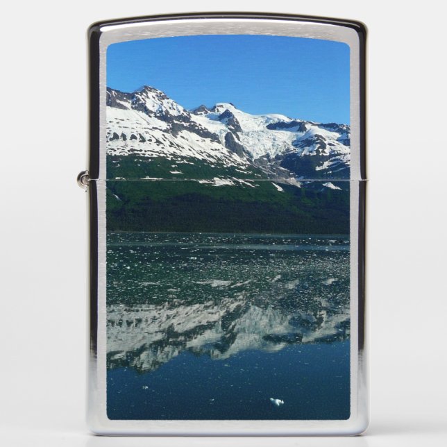 Alaskan Coastline Beautiful Nature Photography Zippo Lighter (Front)