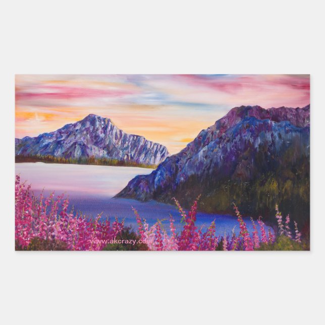 Alaskan Cotton Candy Sticker (Front)