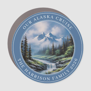 Alaskan Cruise Decor Door Personalized Magnet