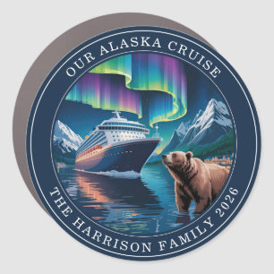 Alaskan Cruise Decor Door Personalized Magnet