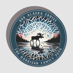 Alaskan Cruise Decor Door Personalized Magnet